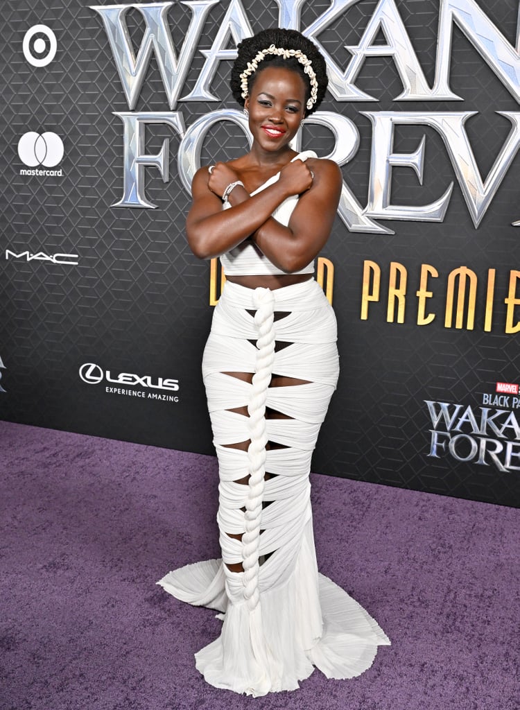 Lupita Nyong'o at the "Black Panther: Wakanda Forever" Hollywood Premiere