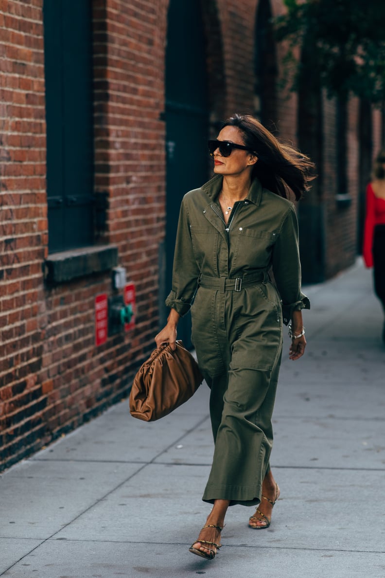 Street Style Trend at Fashion Week: Safari Dressing