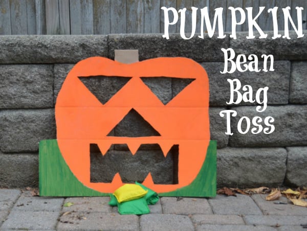 Pumpkin Bean Bag Toss