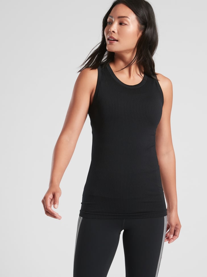 Athleta Renew CYA Length Ribbed Tank The TopRated Workout Clothes at Athleta POPSUGAR