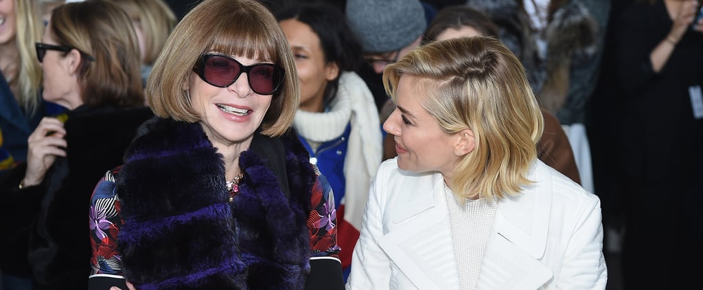 Celebrities With Anna Wintour at Fashion Week Pictures