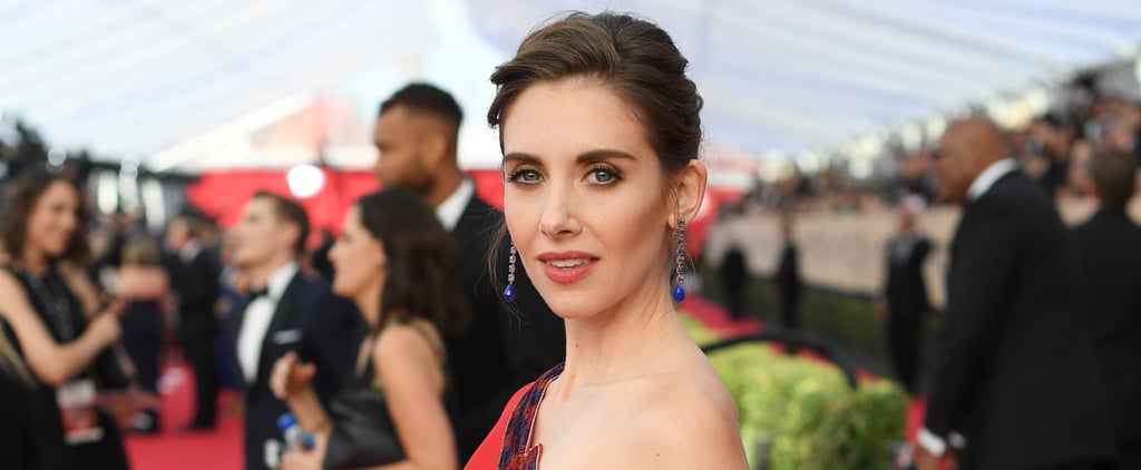 Alison Brie's Red Dress at the SAG Awards 2018