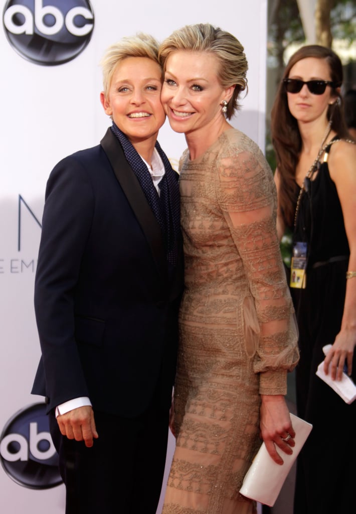 Cute Portia de Rossi and Ellen DeGeneres Pictures