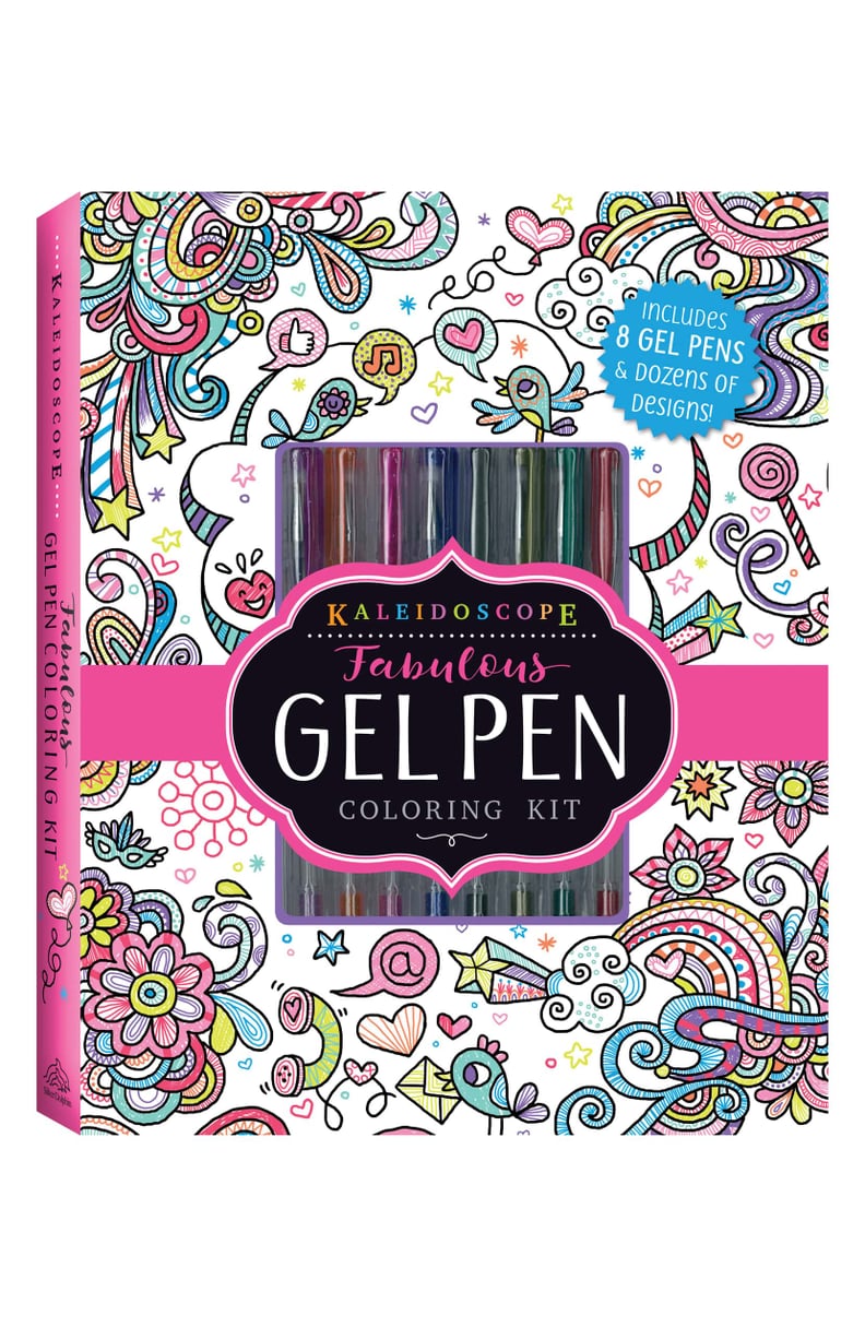 Kaleidoscope: Fabulous Gel Pen Coloring Kit