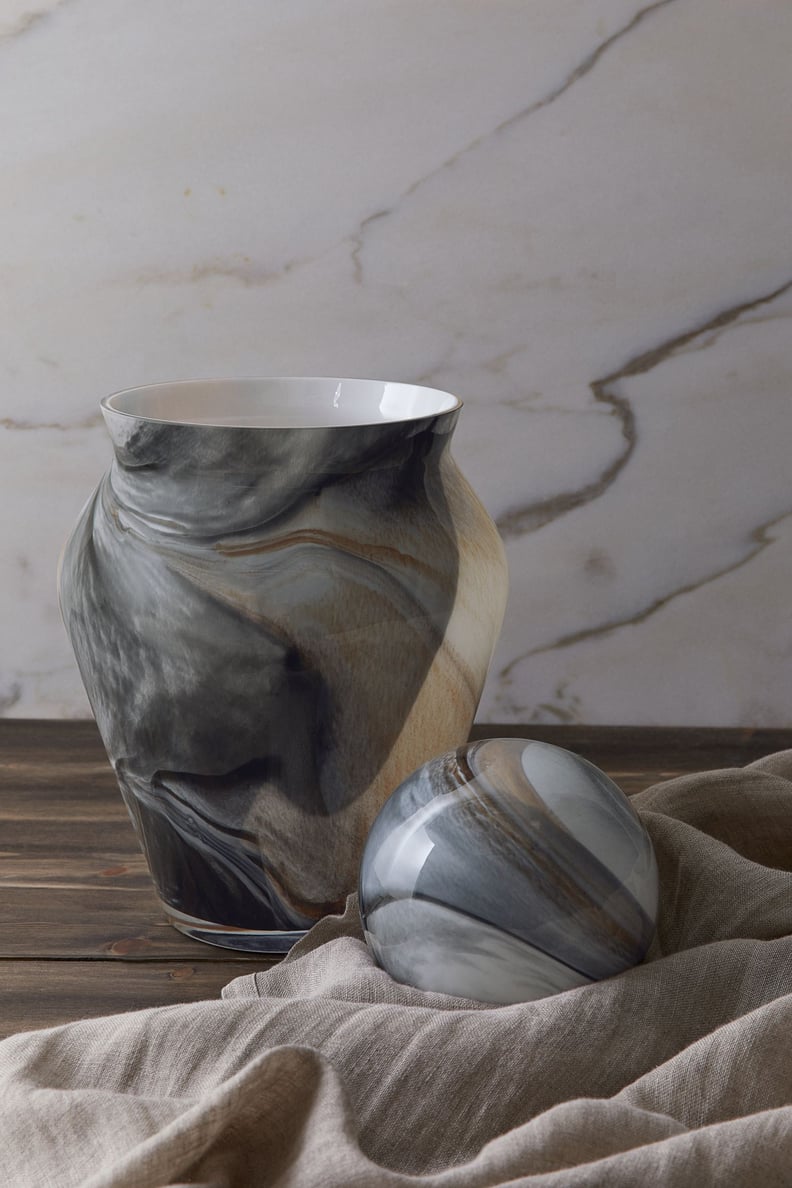 For a Smooth Touch: Large Glass Vase