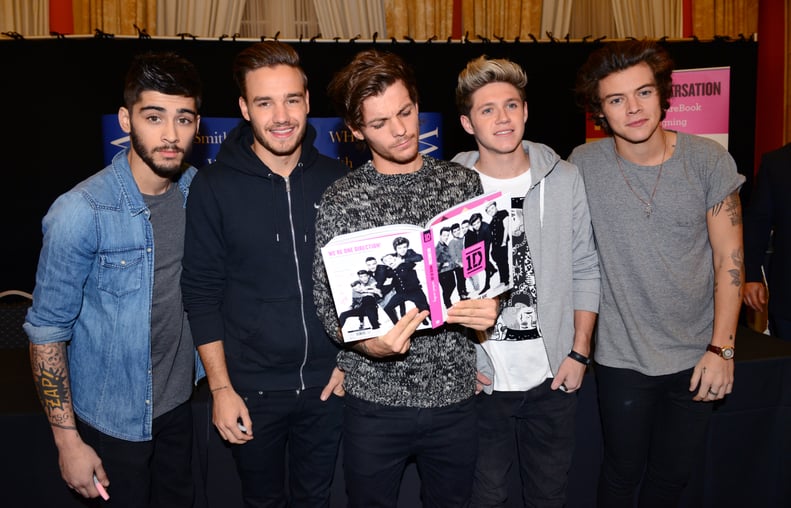 One Direction at a Book Signing in London in 2013