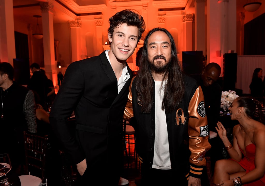 Shawn Mendes and Steve Aoki