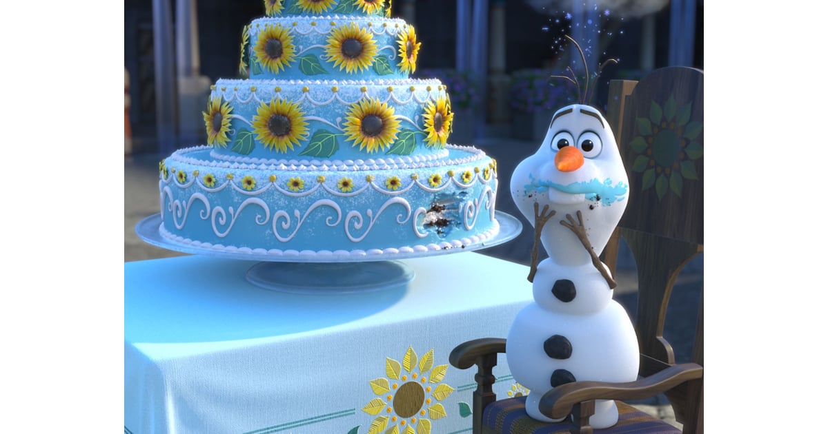 Oh, Olaf. Silly snowman. Frozen Fever Pictures POPSUGAR