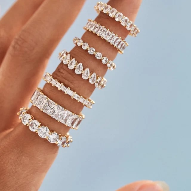 Baublebar Mini Alidia Cubic Zirconia Ring