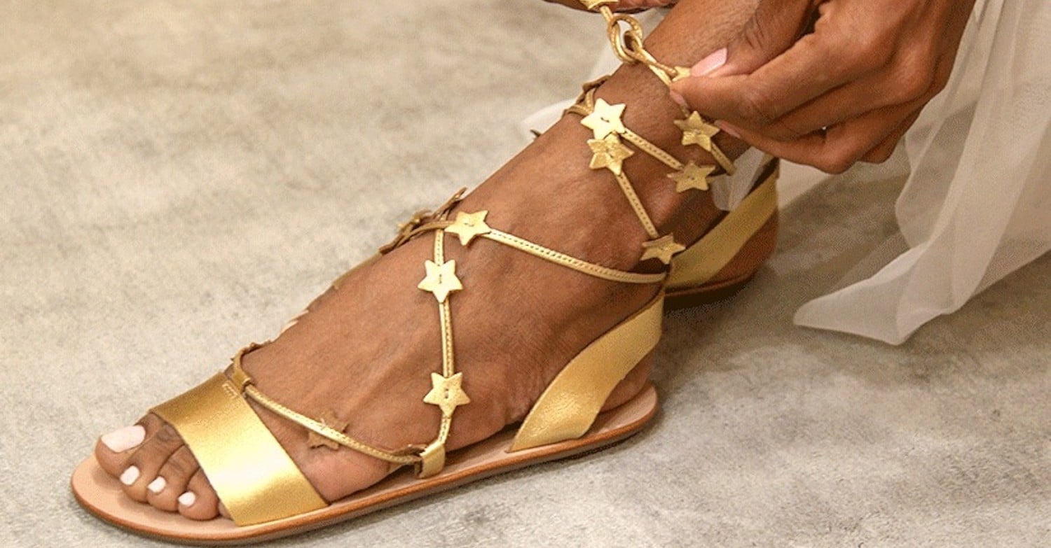 Star wrap new arrivals sandals