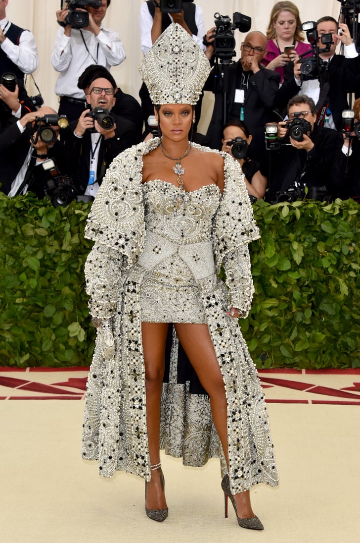 Rihanna Margiela Met Gala Dress 2018 | POPSUGAR Fashion UK Photo 23