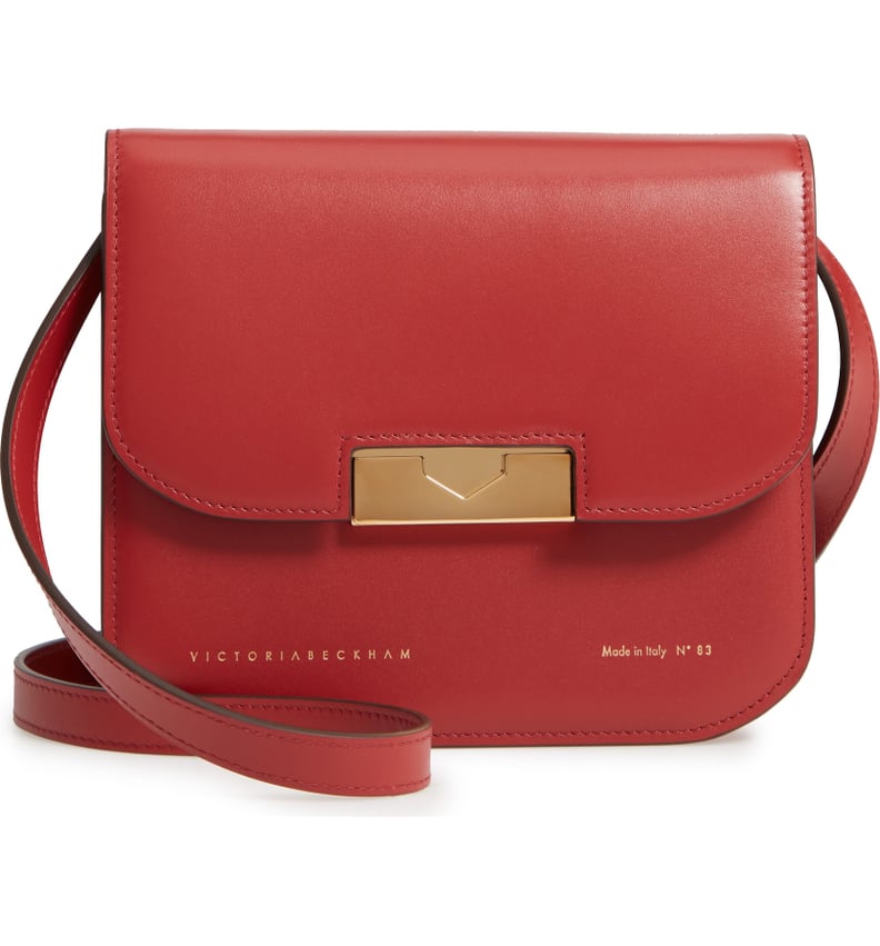 Victoria Beckham Eva Calfskin Leather Crossbody Bag