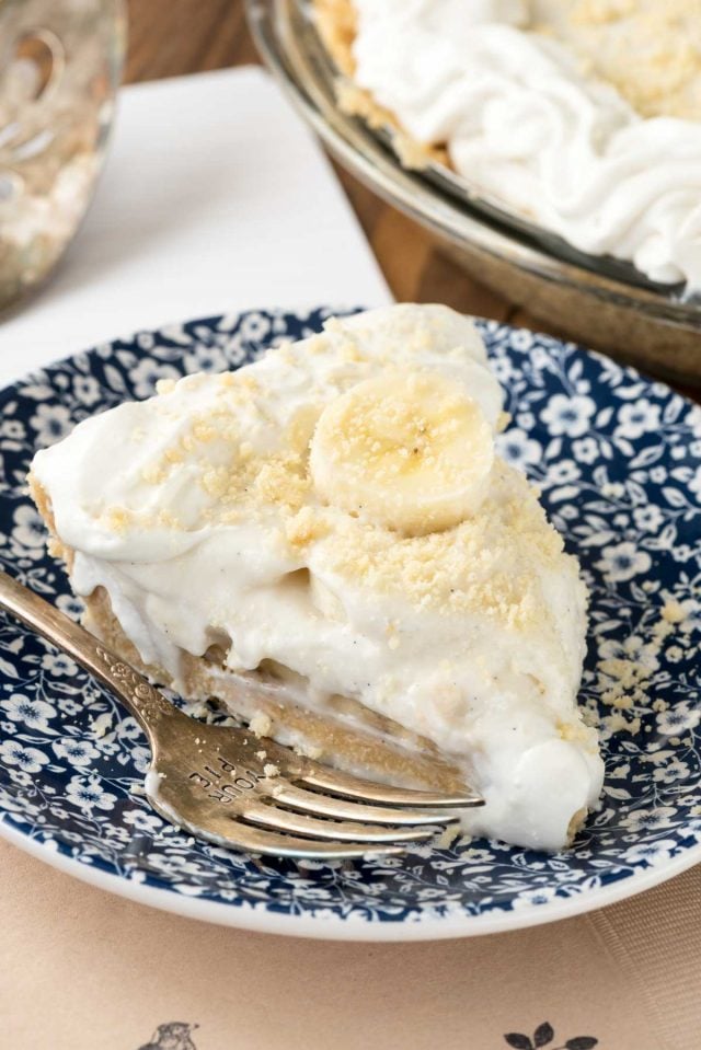 Old-Fashioned Banana Pudding Pie
