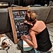 Chrissy Teigen's Chalkboard For Luna's First Day of School