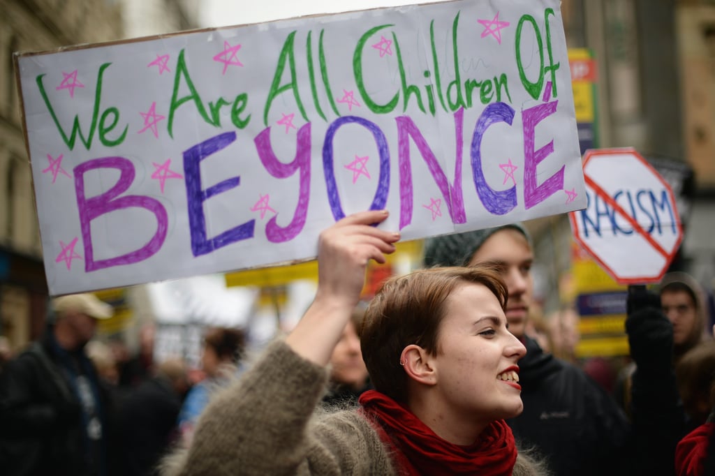 In Glasgow, Scotland, antiracism demonstrators marched through the city to coincide with the UN's Anti-Racism Day.