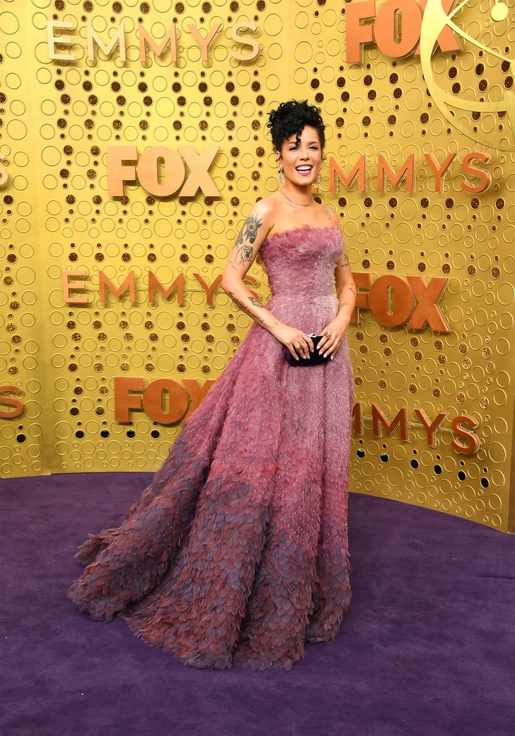 Halsey at the 2019 Emmys These Emmys Dresses Are So Glam We