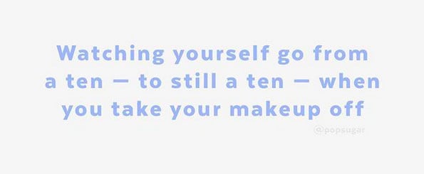 Inspiring No-Makeup Quotes on Instagram