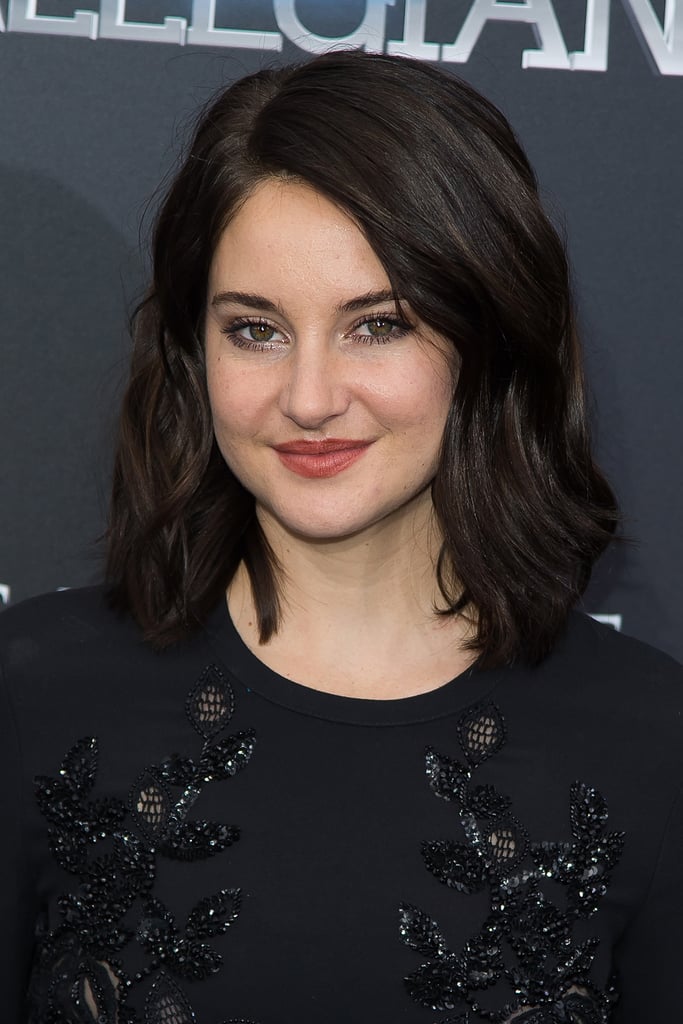 Shailene Woodley With Dark Hair | Spring 2016