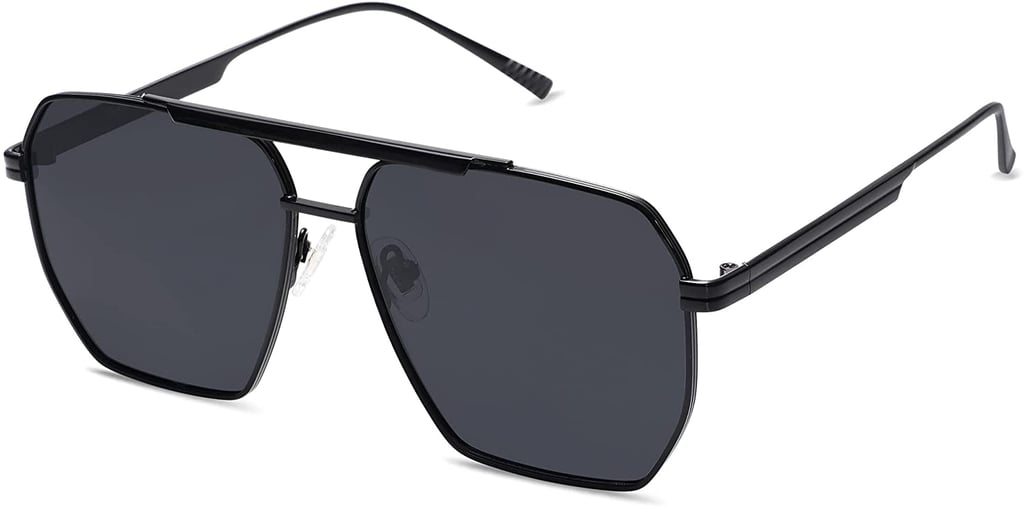 Accessories: Sojos Retro Oversized Square Polarized Sunglasses