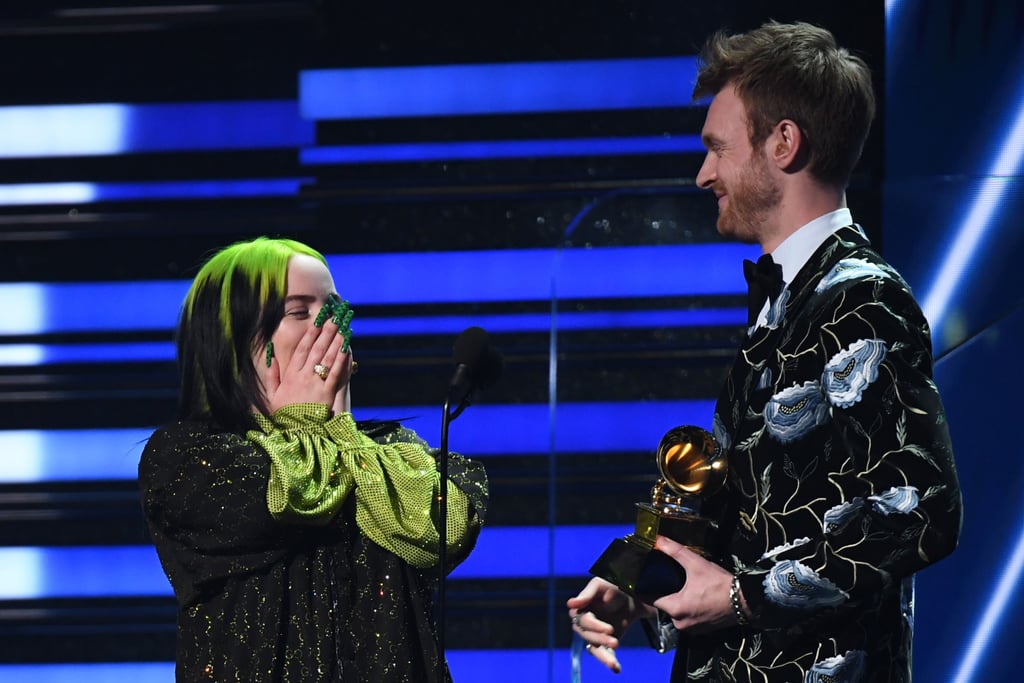 Pictures of Billie Eilish's Acceptance Speeches at the Grammys