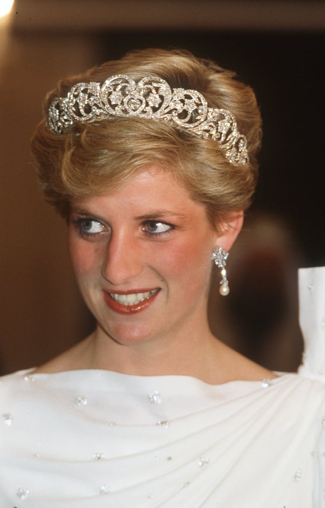 Princess Diana's Niece Wearing the Spencer Family Tiara | POPSUGAR Fashion