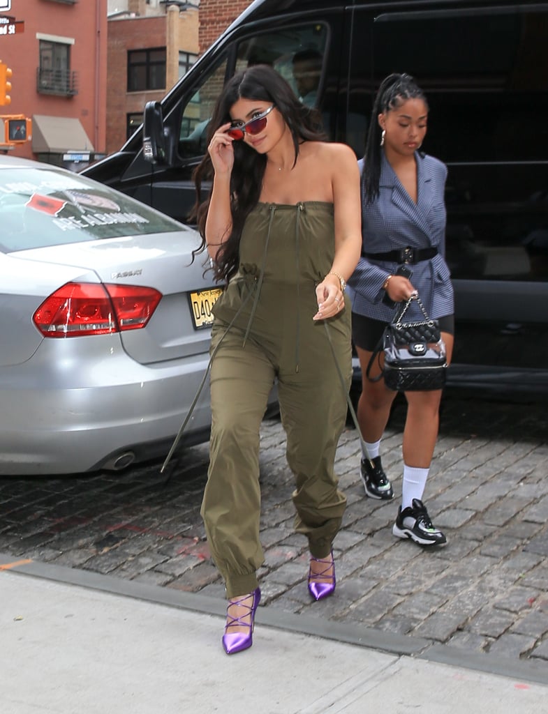 Kylie Jenner Green Jumpsuit