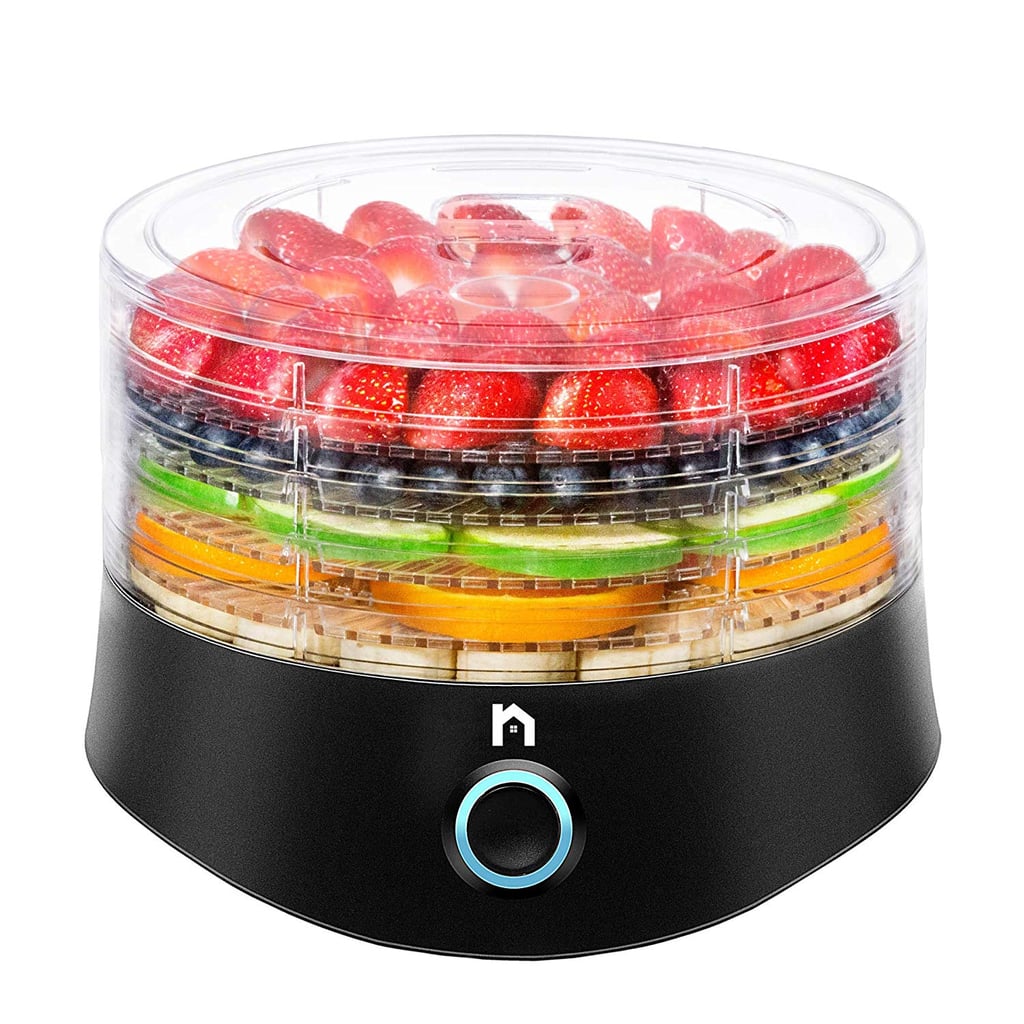 New House Kitchen 5 Round Dehydrator BPA-Free Stackable Electric Food Preserver