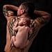 Baby Poops on Dad During Newborn Photo Shoot