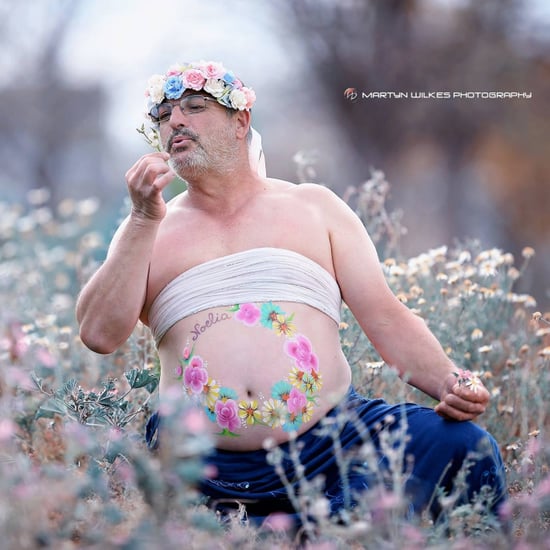 Dad's Maternity Photo Shoot Parody