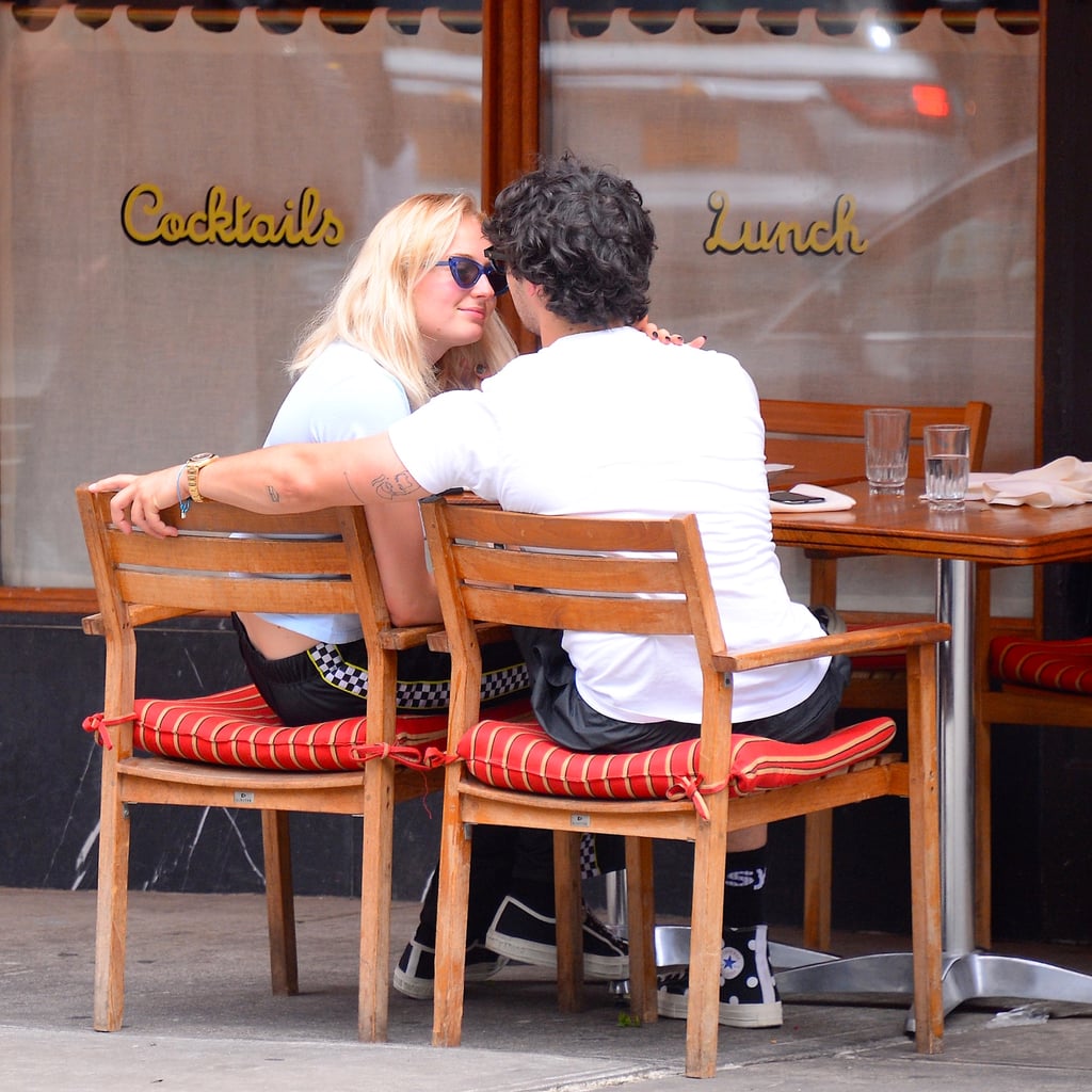 Sophie Turner and Joe Jonas Kiss in New York | August 2018