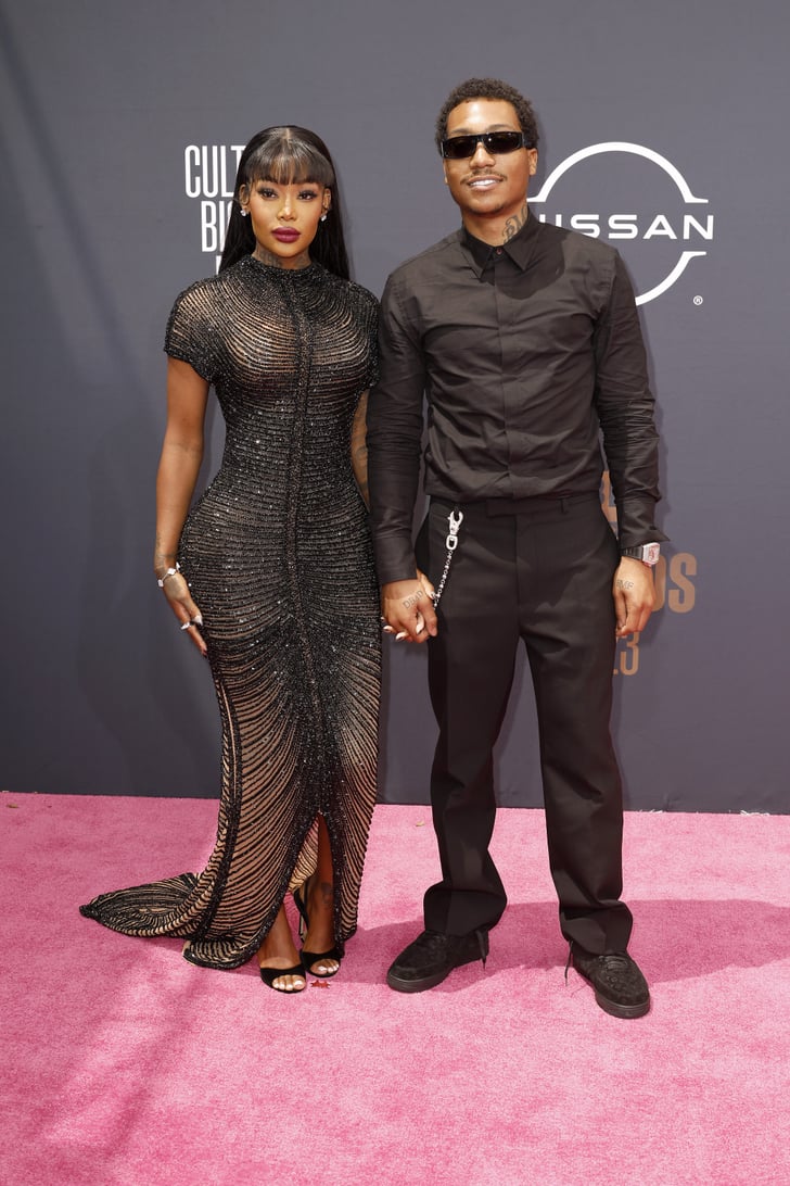 Summer Walker and Lil Meech at BET Awards 2023 POPSUGAR Celebrity Photo 2