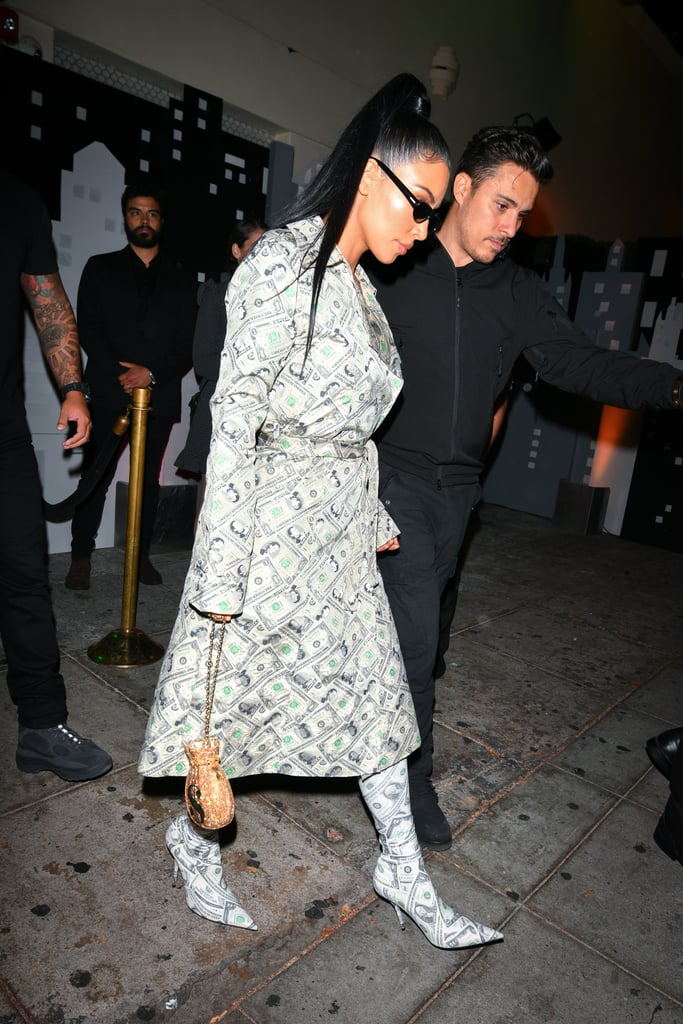 Kim Kardashian Money Outfit by Jeremy Scott 2018