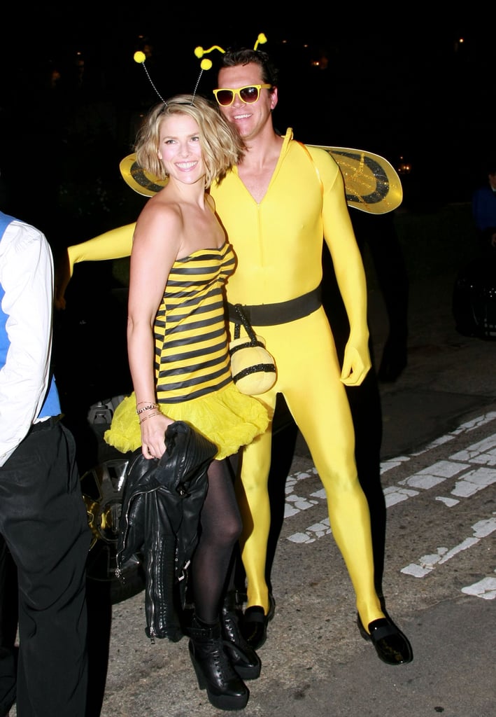 Ali Larter and her honey stepped out in coordinating bee costumes in 2011.