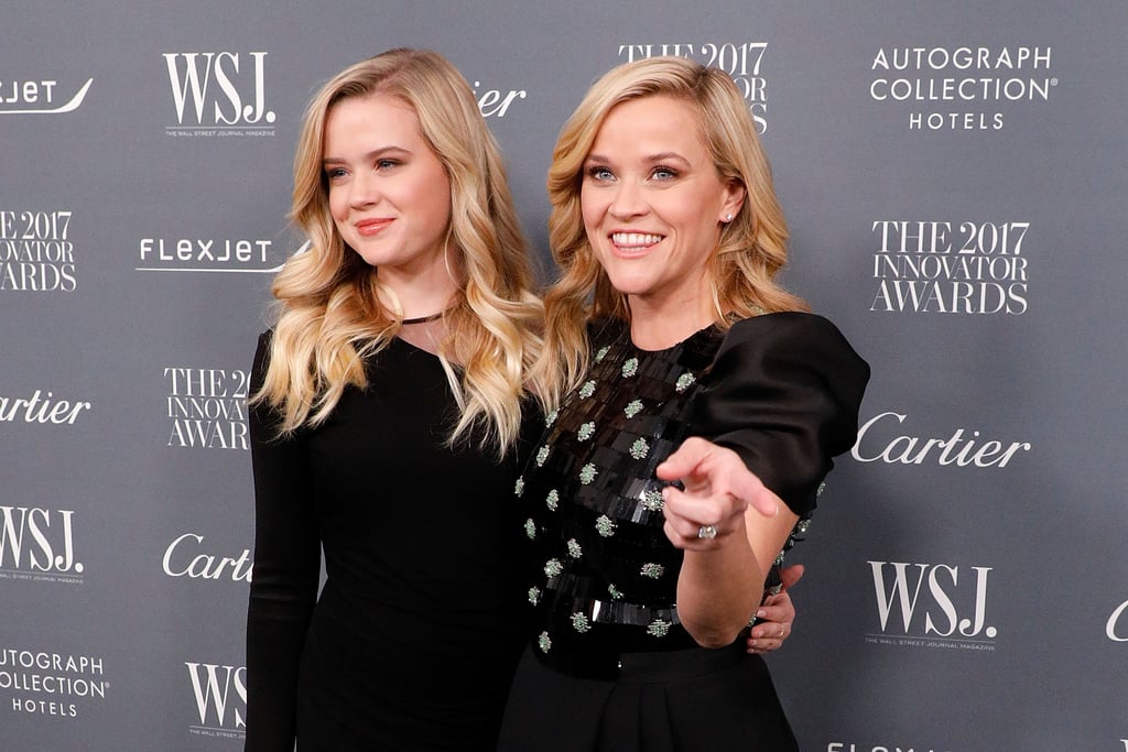 Reese Witherspoon and Ava at WSJ. Magazine Awards 2017