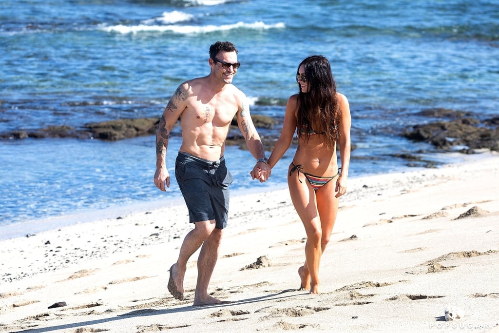 Megan Fox and Brian Austin Green Showing PDA in Hawaii