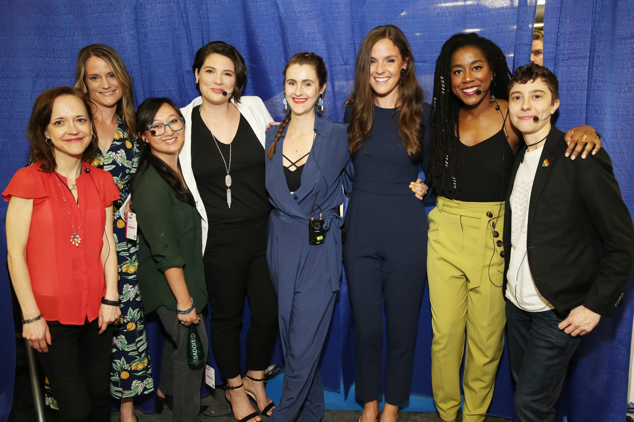 Pictured Megan Abbott Sara Shepard Kendare Blake Taylor Jenkins Popsugar Play Ground 2018 Recap Photos Popsugar Play Ground Photo 13