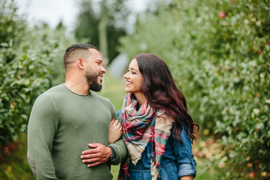 Apple Orchard Engagement Shoot