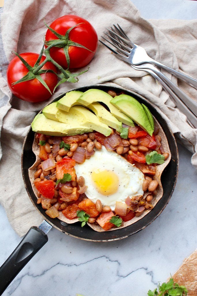 Healthy Huevos Rancheros