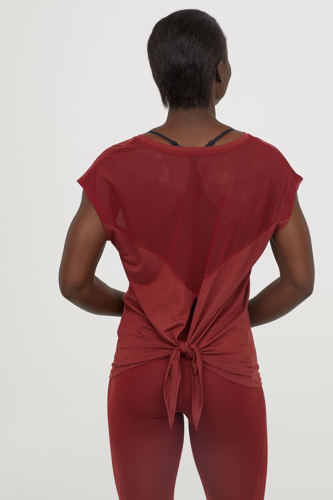 H&M Wide-Cut Yoga Top