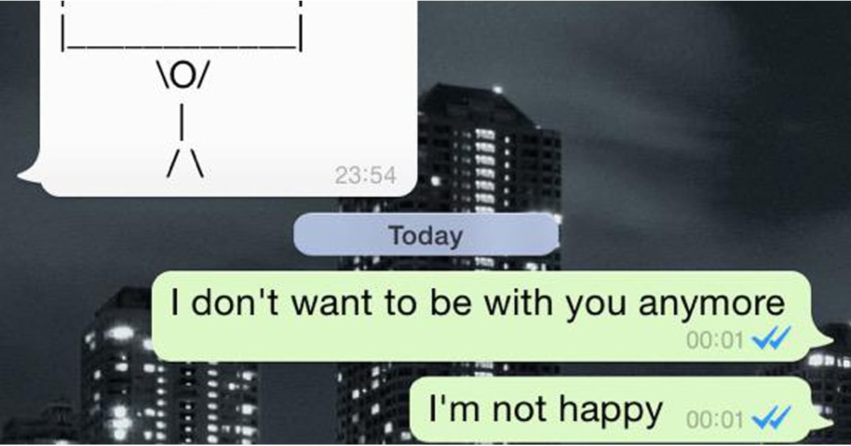 how to break up with your bf over text