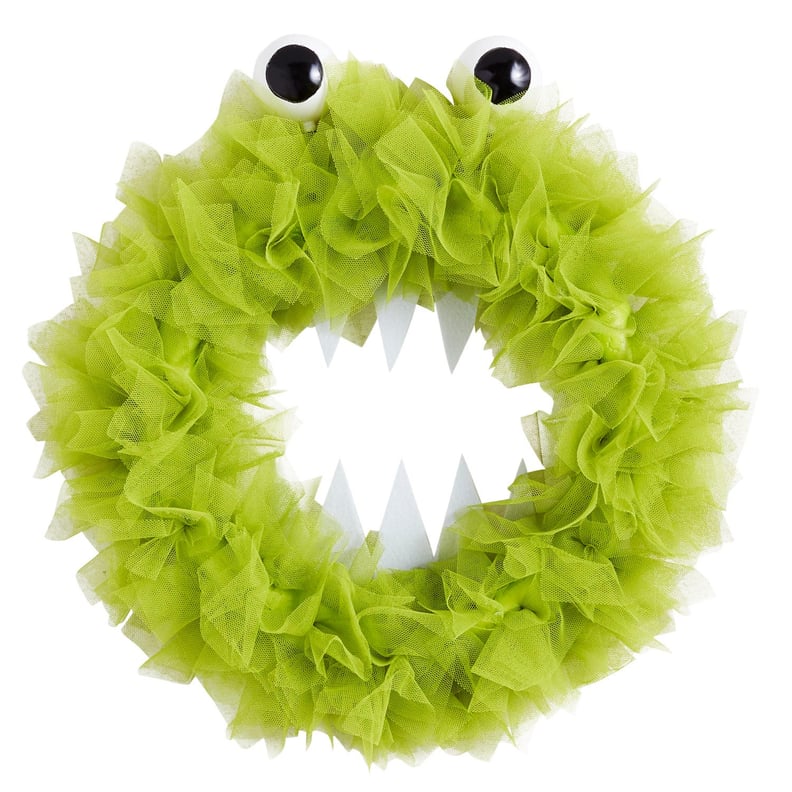 Halloween Monster Tulle Wreath