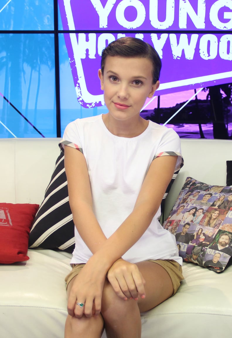 Millie Bobby Brown at the Young Hollywood Studio in 2016