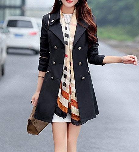 Double Breasted Trench Coat