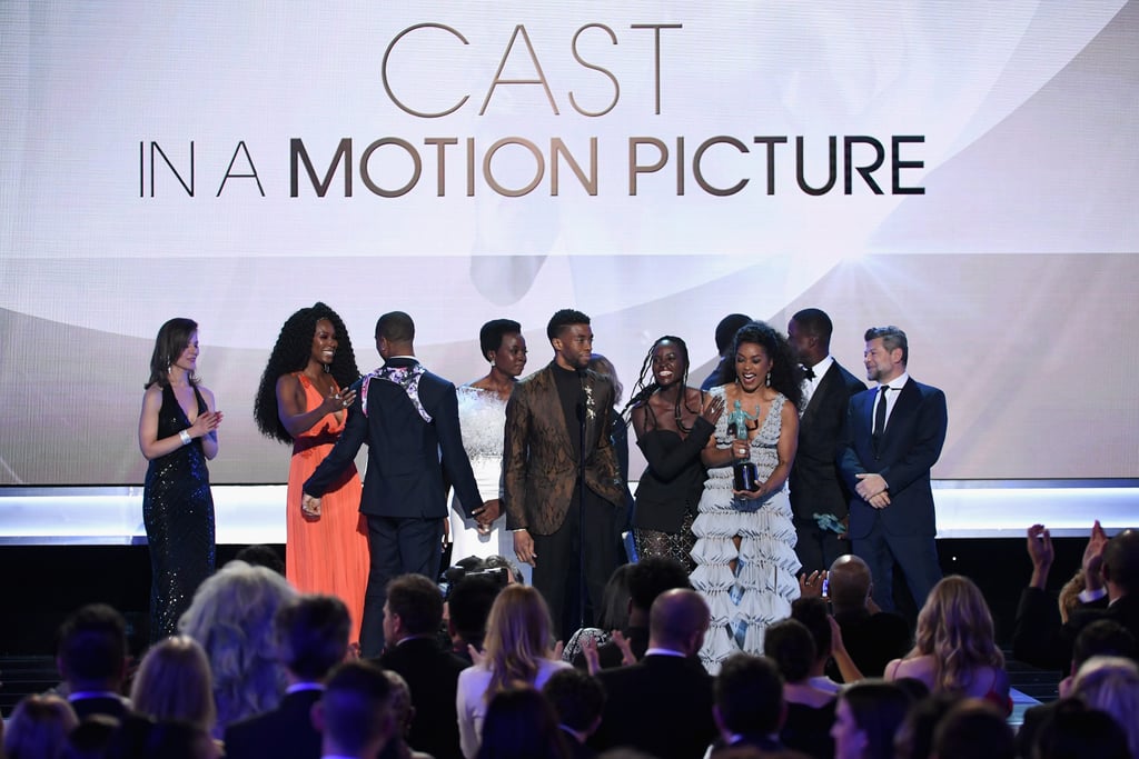 Black Panther Cast Acceptance Speech 2019 SAG Awards Video