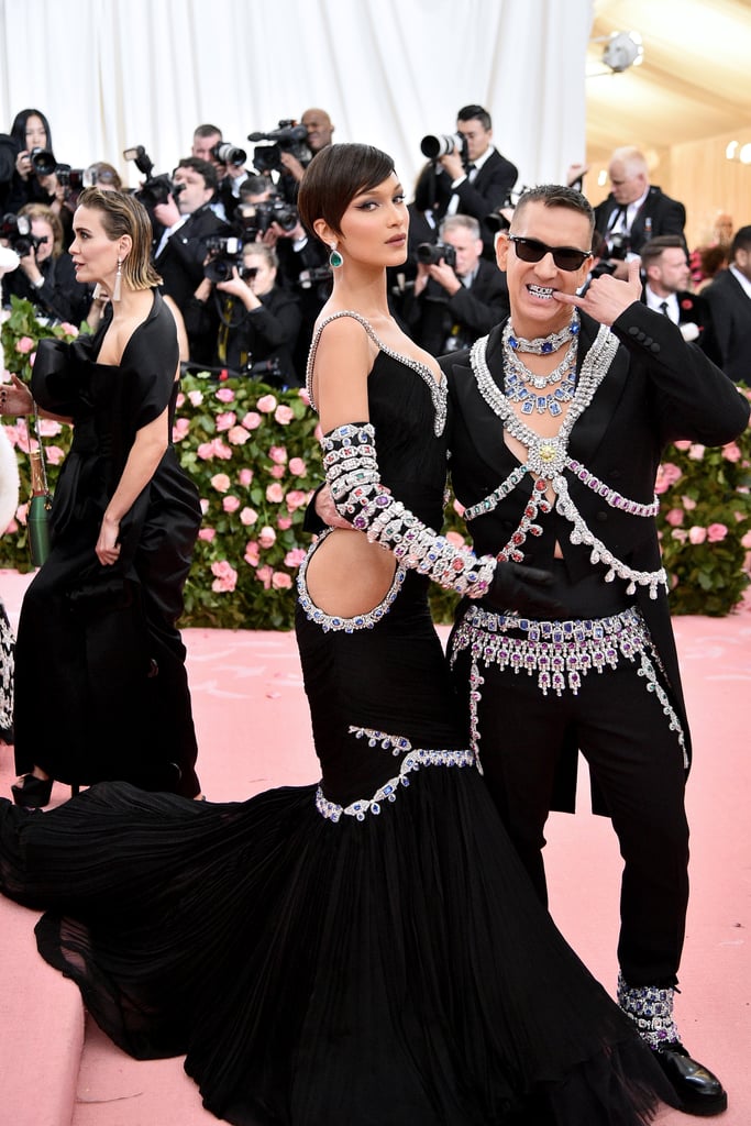 Bella Hadid Black Dress Met Gala 2019