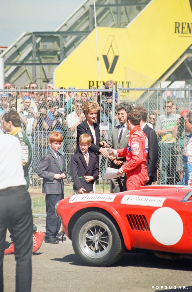 Prince Harry Visiting Silverstone Circuit Pictures