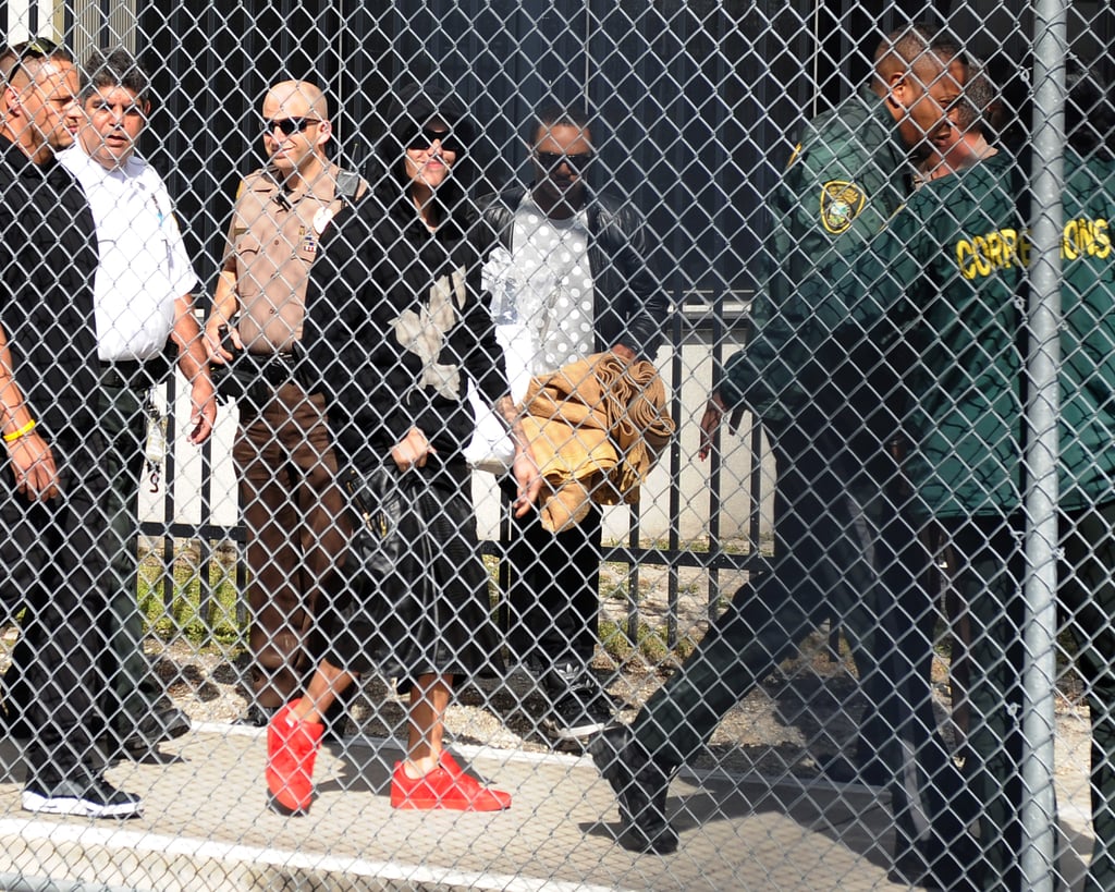 Justin Bieber Leaving Jail in Miami
