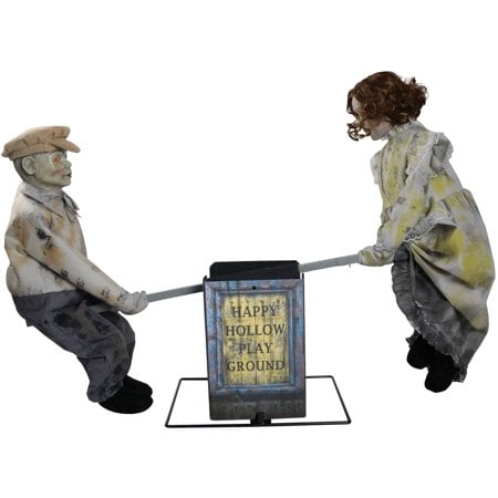 Seesaw Dolls Playground Decoration