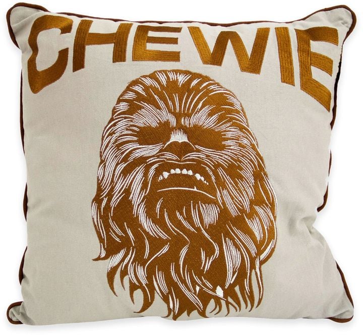 Classic "Chewie" Square Throw Pillow ($20)