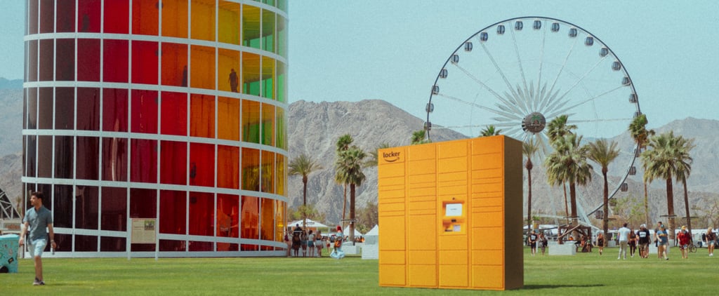 Amazon Lockers at Coachella 2019